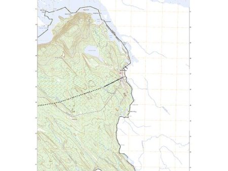 US Topo 7.5-minute map for Vanceboro MENB Supply