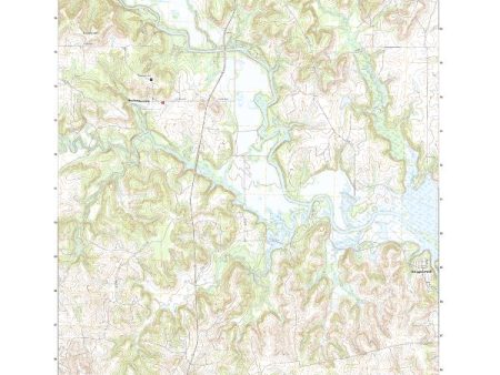 US Topo 7.5-minute map for Whippoorwill OKKS For Cheap