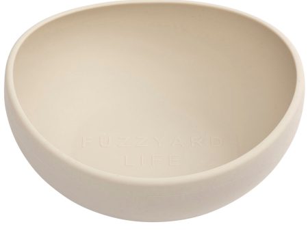 15% OFF: FuzzYard Life Silicone Dog Bowl (Sandstone) For Cheap