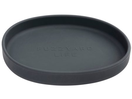 15% OFF: FuzzYard Life Silicone Dish Cat Bowl (Slate Grey) For Discount