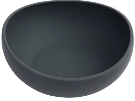 15% OFF: FuzzYard Life Silicone Dog Bowl (Slate Grey) Online Hot Sale