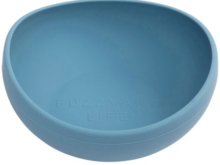 15% OFF: FuzzYard Life Silicone Dog Bowl (French Blue) Online Hot Sale