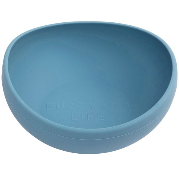 15% OFF: FuzzYard Life Silicone Dog Bowl (French Blue) Online Hot Sale