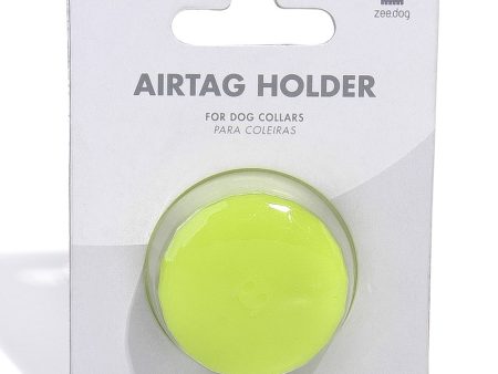 Zee.Dog Airtag Holder For Dog Collars (Lime) Online now