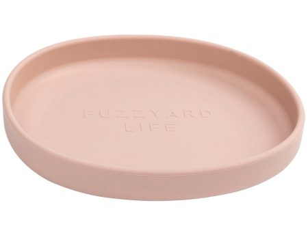 15% OFF: FuzzYard Life Silicone Dish Cat Bowl (Soft Blush) Fashion