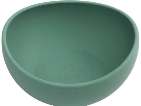 15% OFF: FuzzYard Life Silicone Dog Bowl (Myrtle Green) Cheap