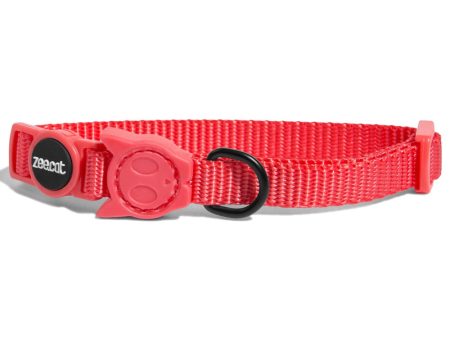 Zee.Cat Cat Collar (Neon Coral) Online