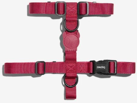 Zee.Dog Dog H-Harness (Bordeau) Online Sale