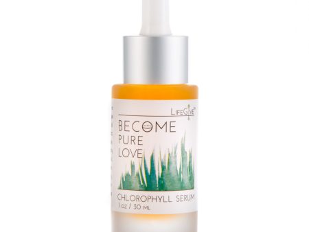 BECOME PURE LOVE Chlorophyll Serum 1 OZ Online Sale