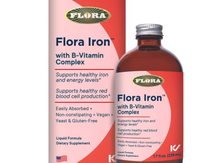 Flora Iron + Herb with B-Vitamin Complex For Sale