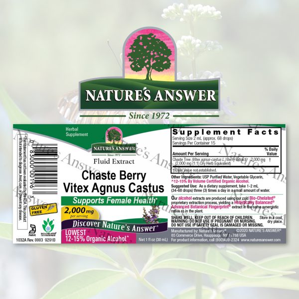 Nature s Answer Vitex on Sale