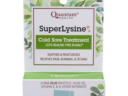 SuperLysine+ Cold Sore Treatment (7gm .25 oz.) Online Hot Sale