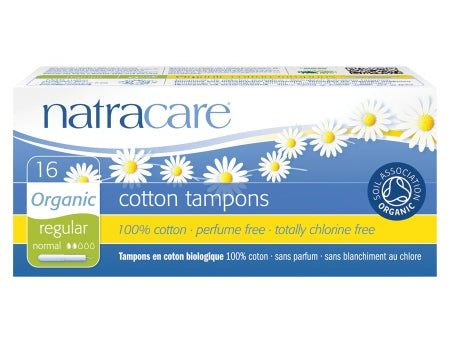 Natracare Organic Cotton Tampons (16 Regular) Online Sale