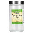 Sprouting Jar, Stainless Steel Top Fashion