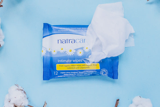 Natracare Organic Intimate Wipes Online