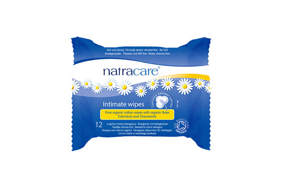 Natracare Organic Intimate Wipes Online