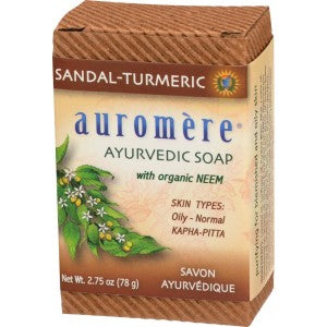 Auromère Sandal-Turmeric Soap #AU0020 For Cheap