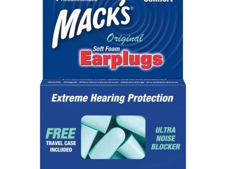 Mack s Soft Foam Earplugs (10 pair pack) Supply